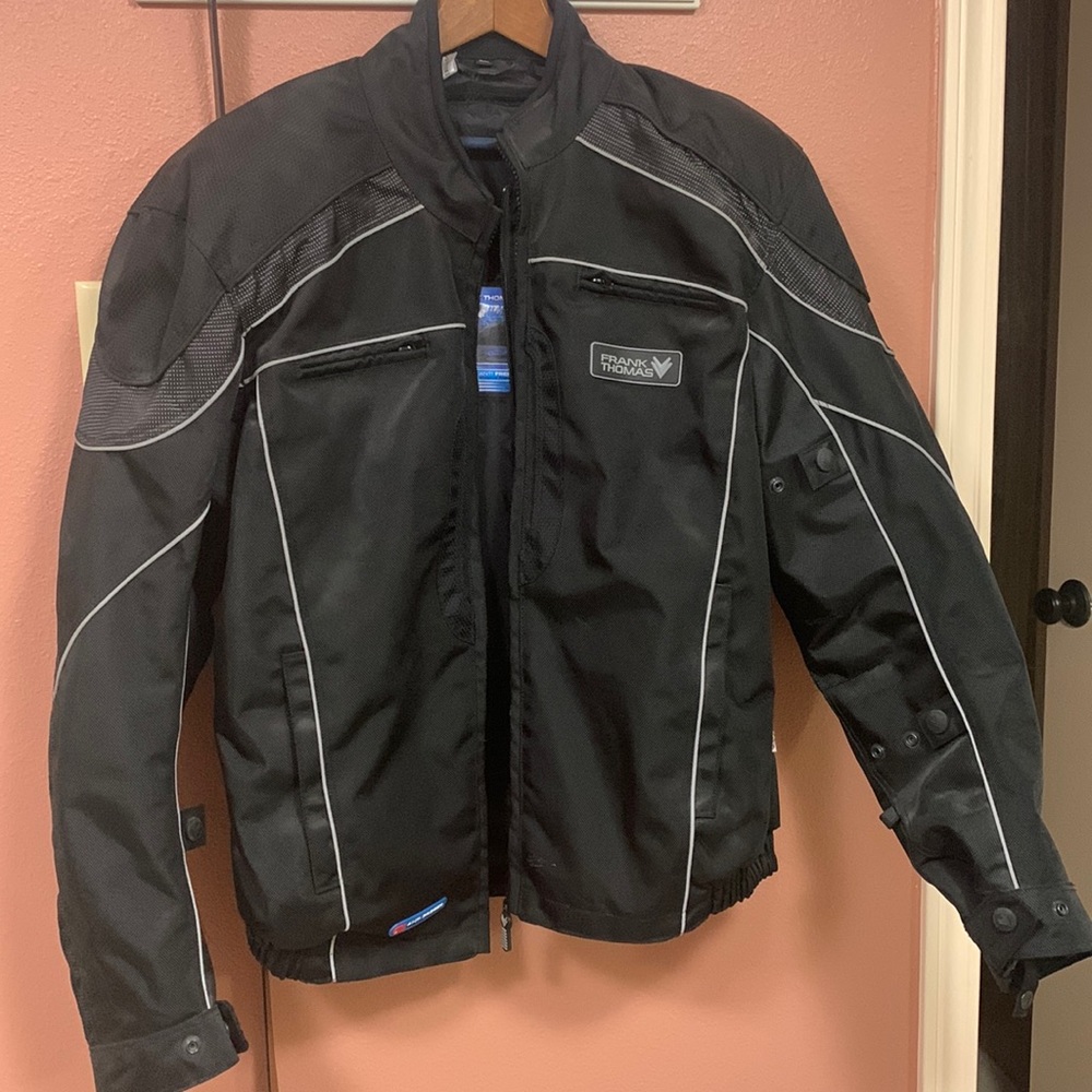 Men’s Frank Thomas body armor motorcycle jacket
